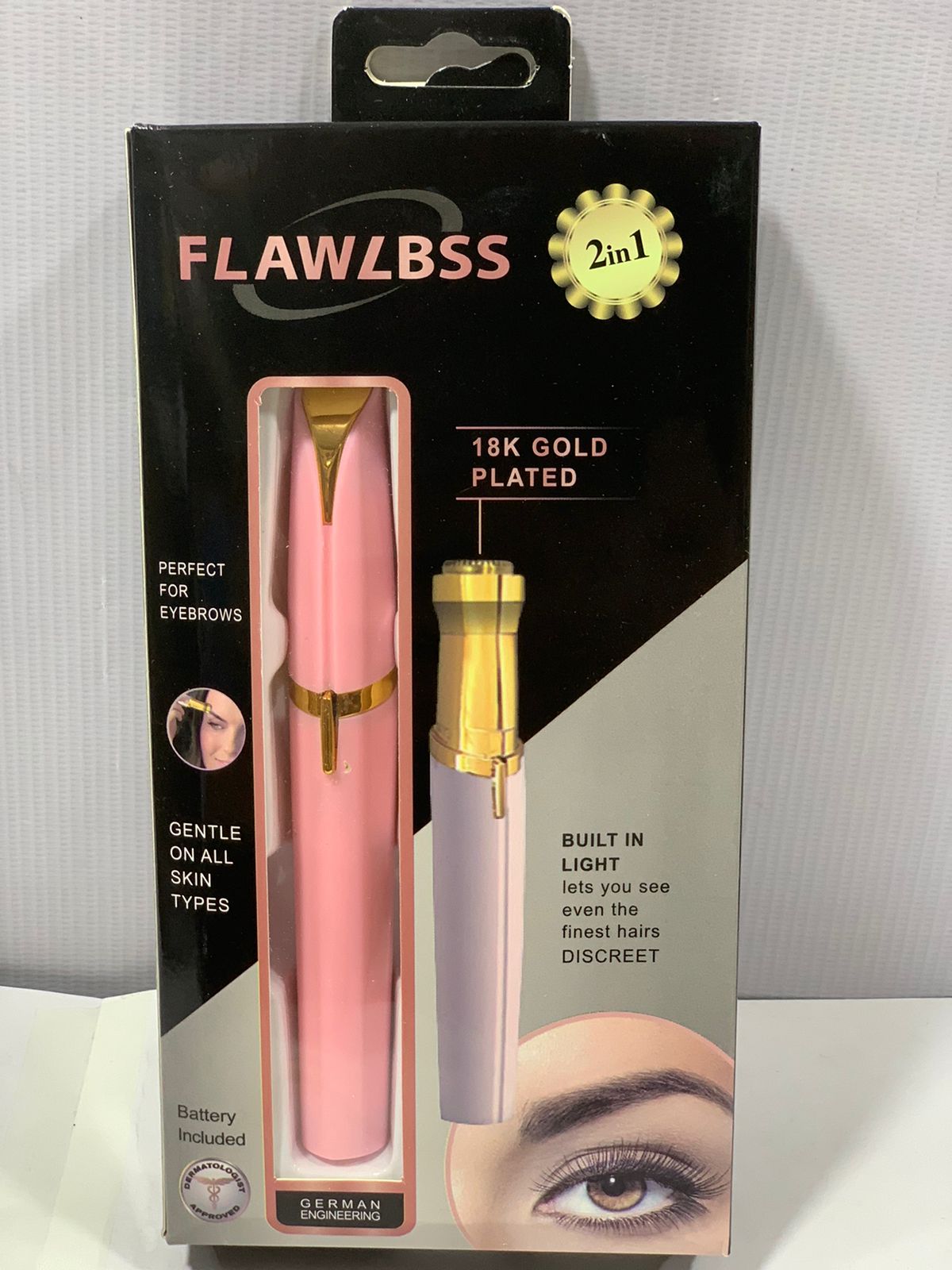 Depiladora facial Flawless